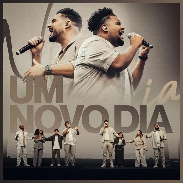 Album cover art for Um Novo Dia