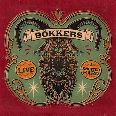 Album cover art for Live & Knetterhard