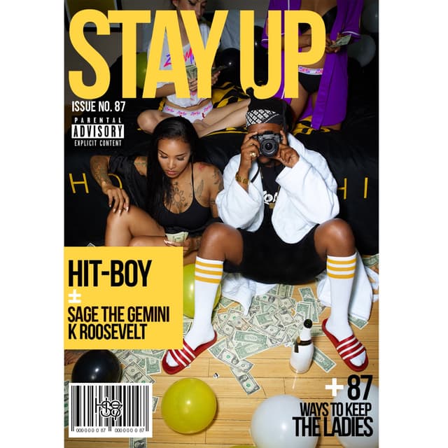 Album cover art for Stay Up