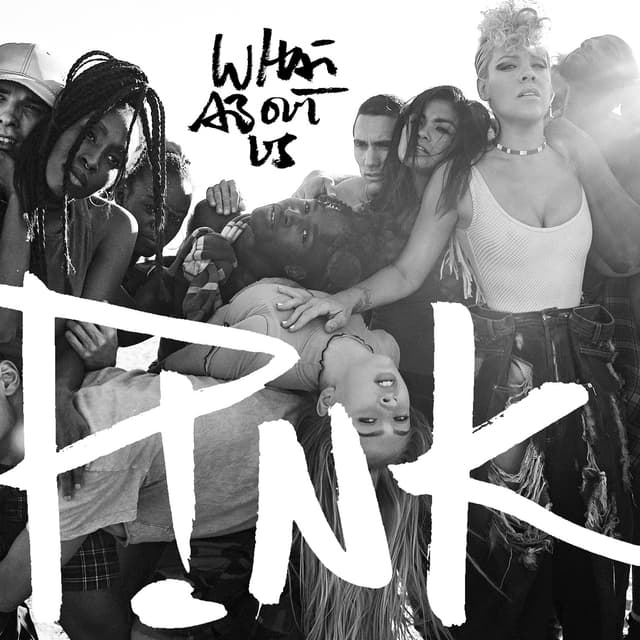 Album cover art for What About Us