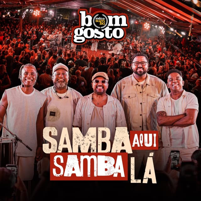 Album cover art for Samba Aqui Samba Lá