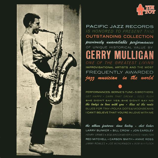Album cover art for The Genius Of Gerry Mulligan