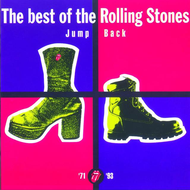 Album cover art for Jump Back: The Best of The Rolling Stones, '71 - '93