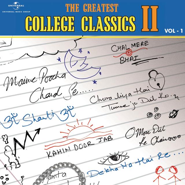 Album cover art for The Greatest College Classics : 2 - Vol.1