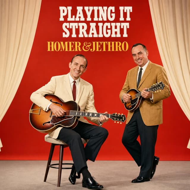 Album cover art for Playing It Straight