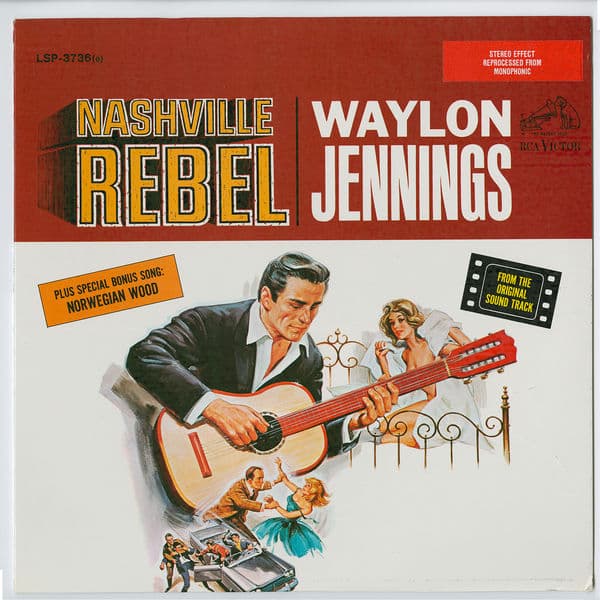 Album cover art for Nashville Rebel