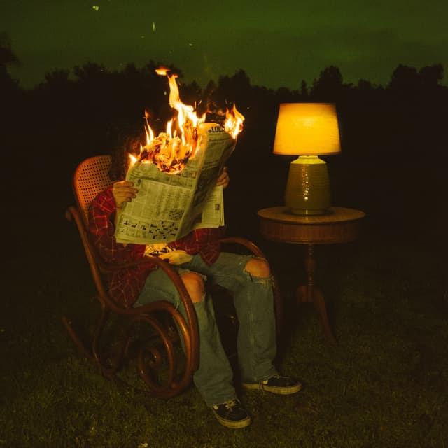 Album cover art for I Hope Hell Isn't Real