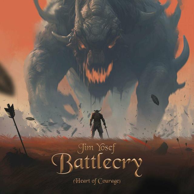 Album cover art for Battlecry (Heart of Courage)