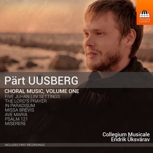 Album cover art for Choral Music, Volume One