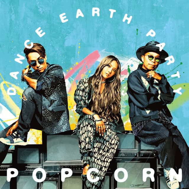 Album cover art for POPCORN