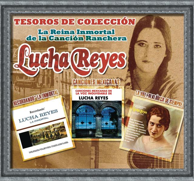 Album cover art for Tesoros De Colección - La Reina Inmortal De La Canción Ranchera