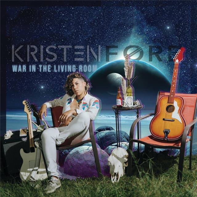 Album cover art for War in the Living Room