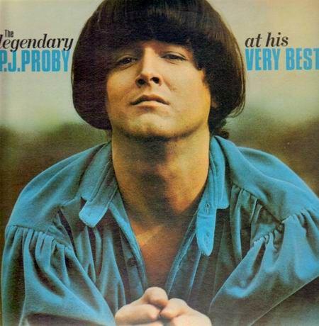 Album cover art for The Legendary P.J. Proby At His Very Best