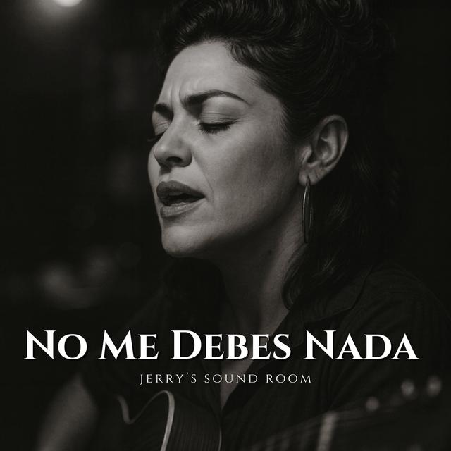 Album cover art for No Me Debes Nada