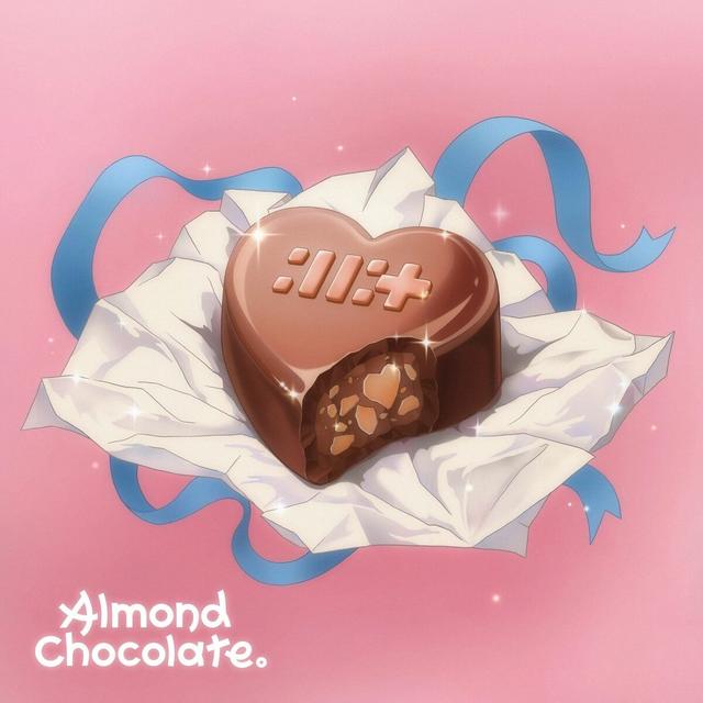 Album cover art for Almond Chocolate