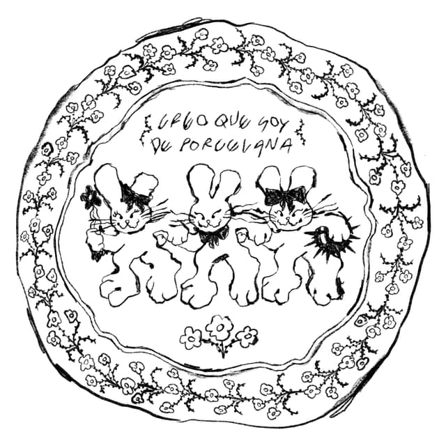 Album cover art for Creo que soy de porcelana