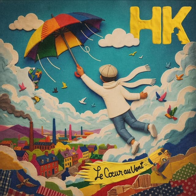 Album cover art for Le Cœur au Vent