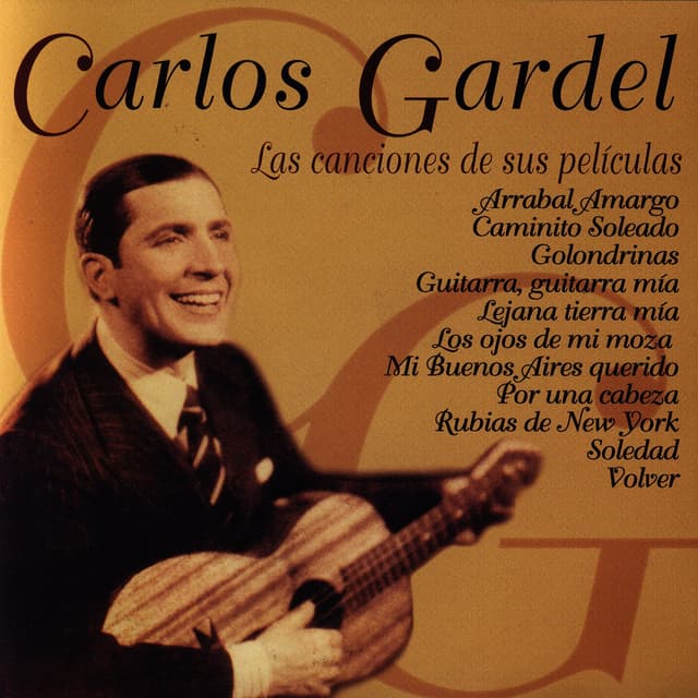 Album cover art for Carlos Gardel, La Música De Sus Películas