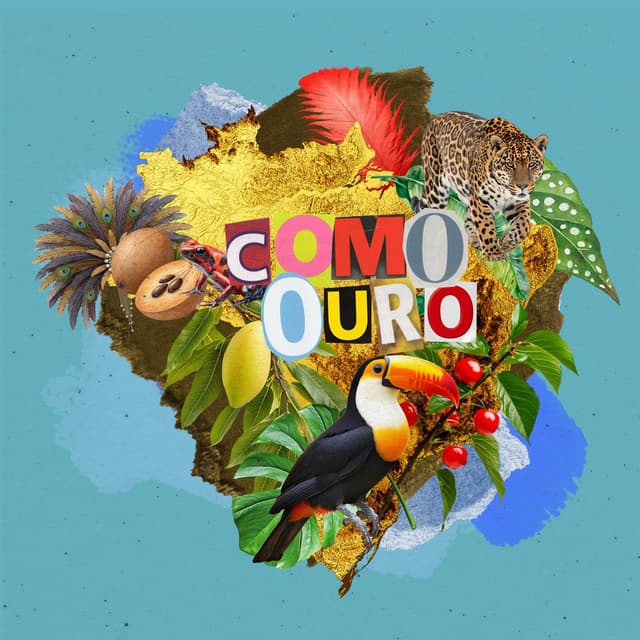 Album cover art for Como Ouro