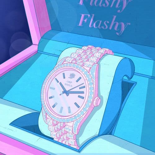 Album cover art for Flashy Flashy (Get the Watch in)