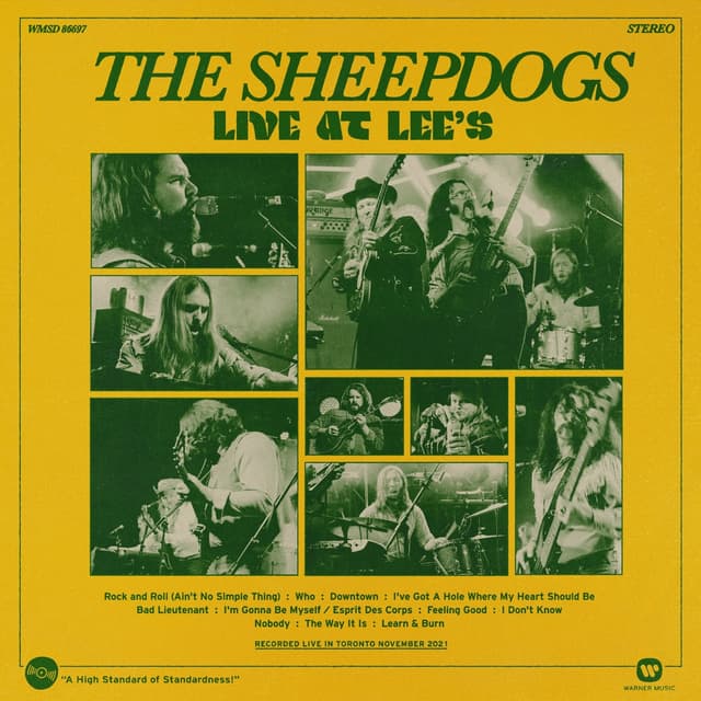 Album cover art for Live at Lee's