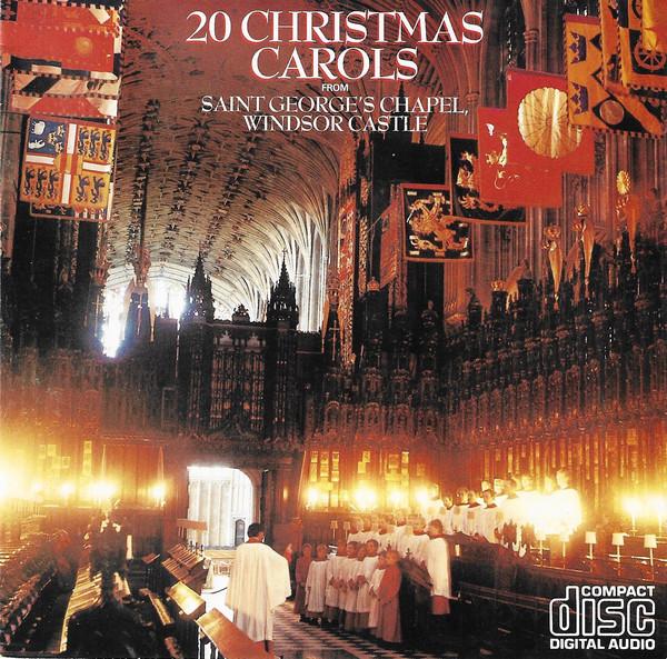 Album cover art for 20 Christmas Carols from Saint George's Chapel, Windsor