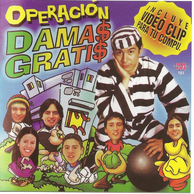 Album cover art for Operacion Damas Gratis