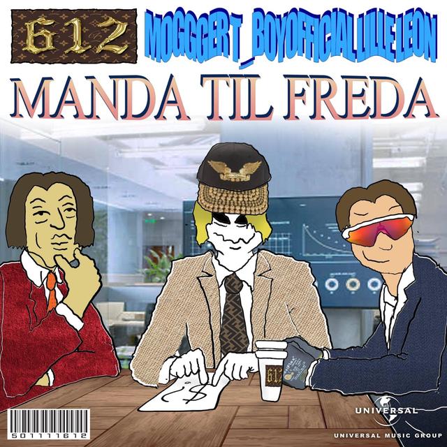 Album cover art for Manda til freda