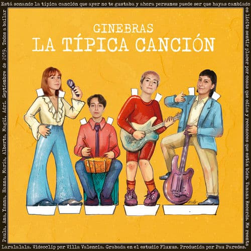 Album cover art for La Típica Canción