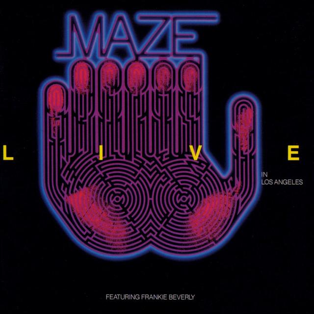 Album cover art for Live in Los Angeles