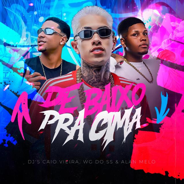 Album cover art for De Baixo Pra Cima