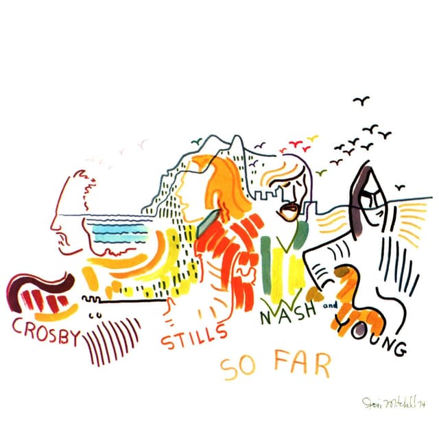 Album cover art for So Far