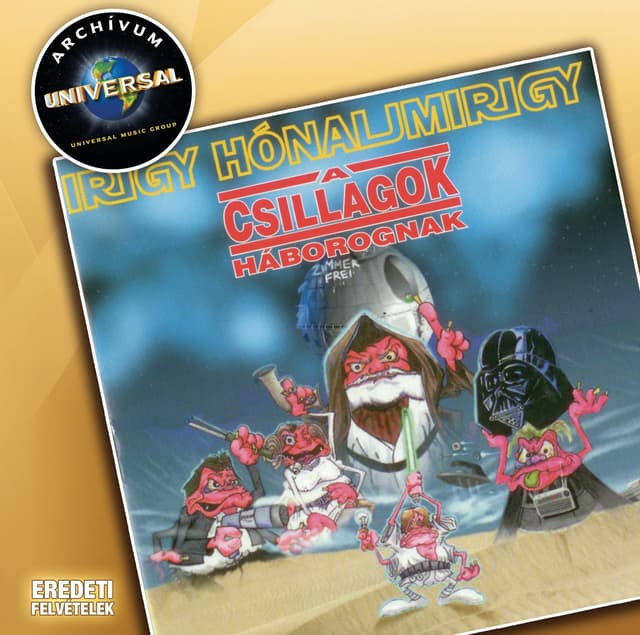 Album cover art for A Csillagok Haborognak
