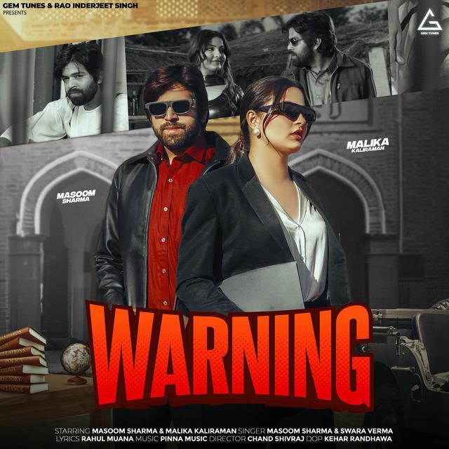 Album cover art for Warning