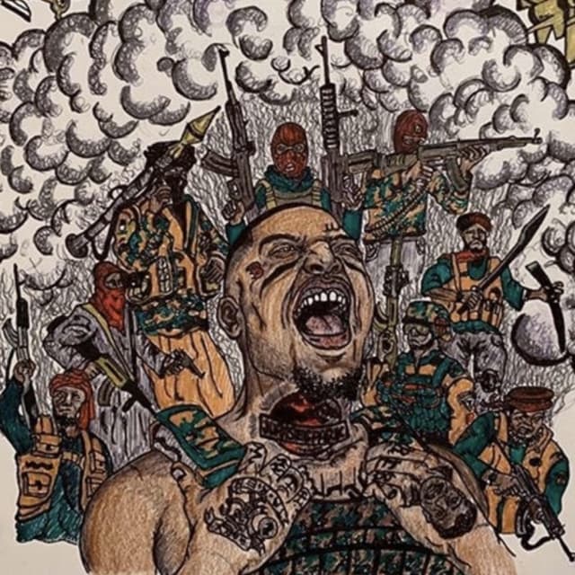 Album cover art for .357 Smoke (AR‐15 Edition)