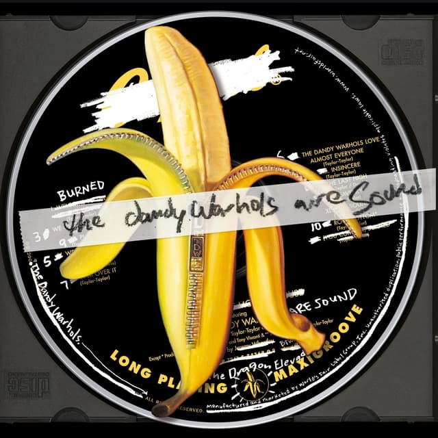 Album cover art for The Dandy Warhols Are Sound