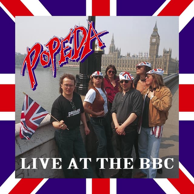Album cover art for Live At The Bbc