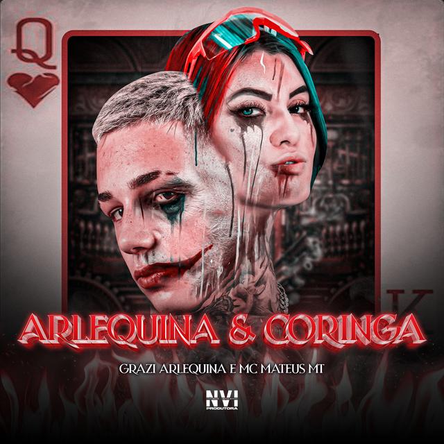 Album cover art for Arlequina e Coringa