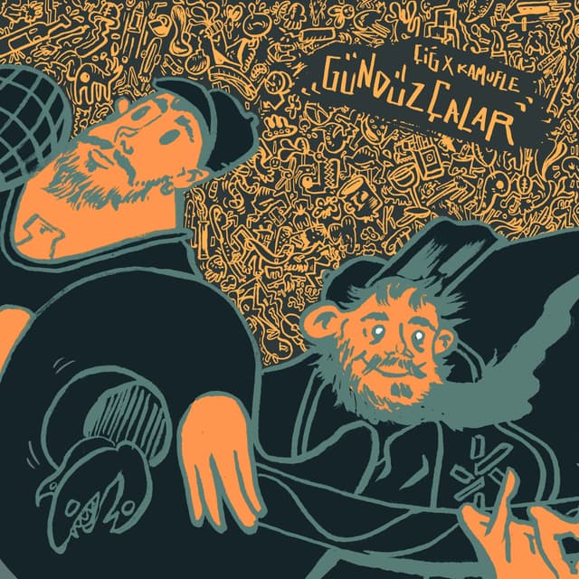 Album cover art for Gündüzçalar