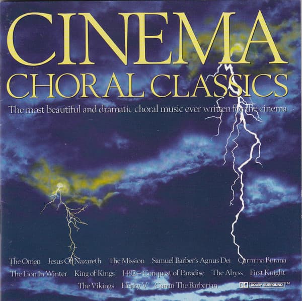 Album cover art for Cinema Choral Classics