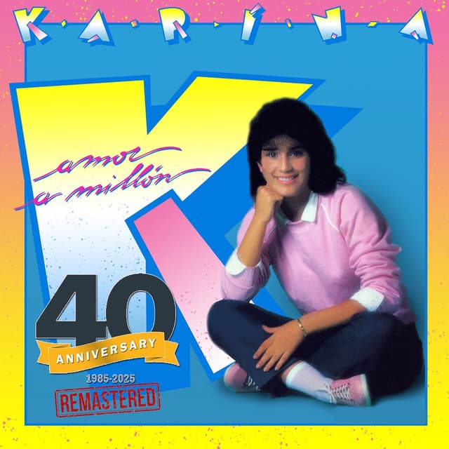 Album cover art for Amor a Millón