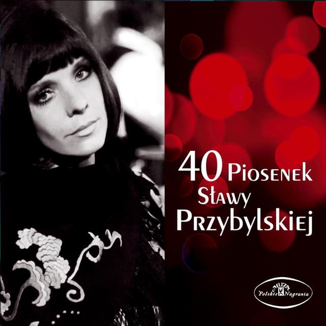 Album cover art for 40 Piosenek Sławy Przybylskiej