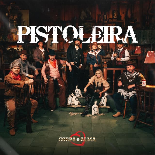 Album cover art for Pistoleira - Single