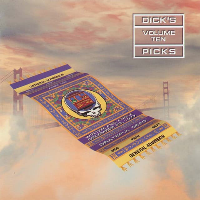 Album cover art for Dick's Picks Volume 10: Winterland Arena 12/29/1977