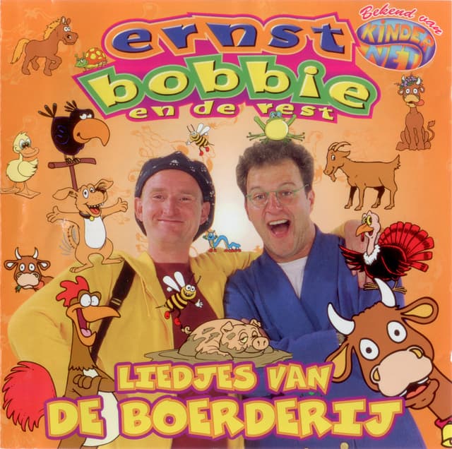 Album cover art for Liedjes van de boerderij