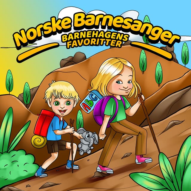 Album cover art for Norske barnesanger - barnehagens favoritter