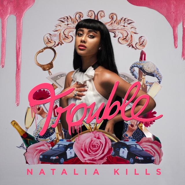 Album cover art for Trouble