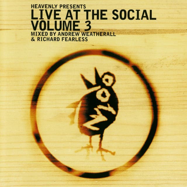 Album cover art for Heavenly Presents Live at the Social Volume 3