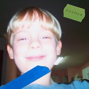 Album cover art for eighteen
