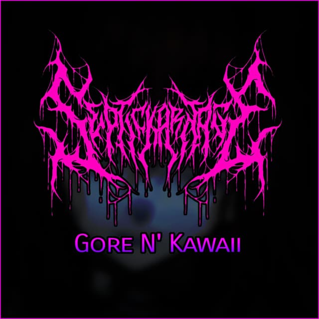Album cover art for Gore n' Kawaii